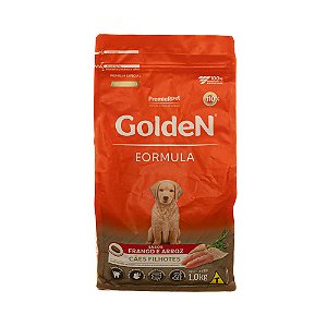 Golden Fórmula Cães Filhotes Frango & Arroz 1kg | Ração Premium