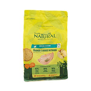 Guabi Natural Gatos Castrados Frango & Arroz Integral 1,5kg | Ração Super Premium Natural