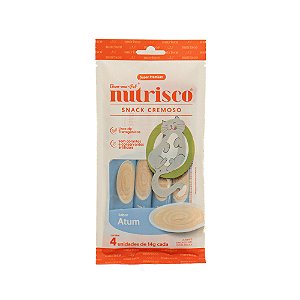 Nutrisco Snack Cremoso para Gatos Sabor Atum 56g | Petisco Premium