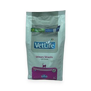 Ração Farmina Vet Life Feline Urinary Struvite - 2kg