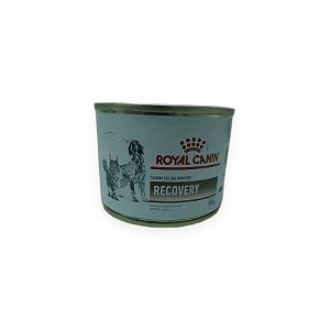 Alimento Úmido Royal Canin Veterinary Recovery Canine Feline Mousse 195g