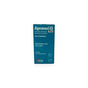 Antimicrobiano Agemoxi CL 50mg Agener União - 10 Comprimidos