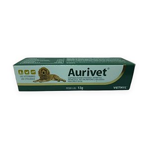Aurivet Vetnil Suspensão Oleosa Otológica 13g
