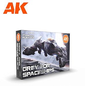 AK Interactive Grey for Spaceships Set