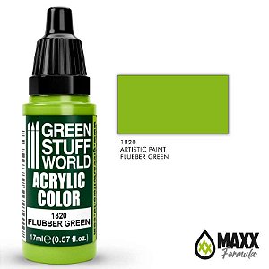 Acrylic Color FLUBBER GREEN