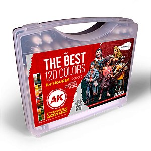 The Best 120 Colors For Figures - Los 120 Mejores Colores Para Figuras