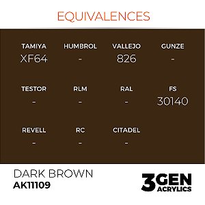 DARK BROWN – STANDARD