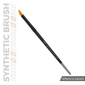 AK SYNTHETIC BRUSH - DAGGER L