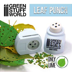 Miniature Leaf Punch LIGHT BLUE