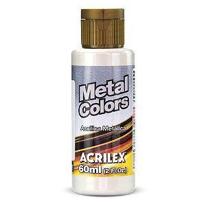 METAL COLORS 60ML BRANCO METALICO