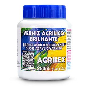 VERNIZ ACRIL. BRILHANTE 250ML SEM COR