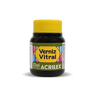VERNIZ VITRAL/37ML VERDE OLIVA