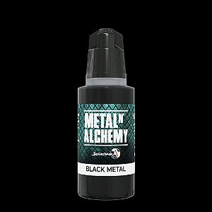 BLACK METAL ACRYLIC PAINT 17 ml