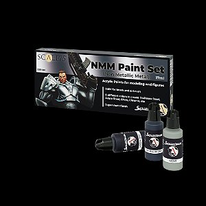 NMM STEEL ACRYLICS PAINTS SET-8