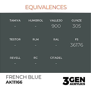 FRENCH BLUE – STANDARD