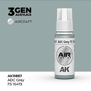 Tinta Acrílica AK Interactive 3GEN AIR ADC Grey FS 16473 18ml