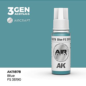 Tinta Acrílica AK Interactive 3GEN AIR Blue FS 35190 18ml