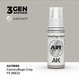 Tinta Acrílica AK Interactive 3GEN AIR Camouflage Grey FS 36622 18ml