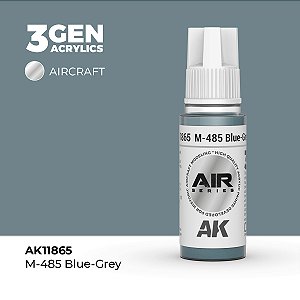 Tinta Acrílica AK Interactive 3GEN AIR M-485 Blue-Grey 18ml