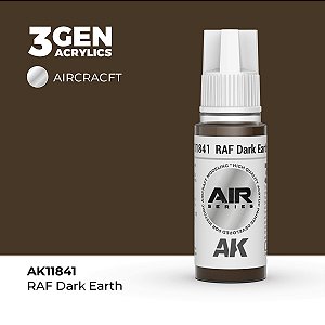 Tinta Acrílica AK Interactive 3GEN AIR RAF Dark Earth 18ml