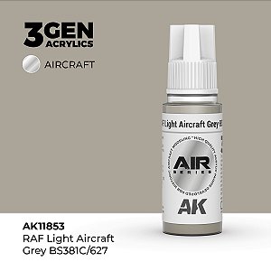 Tinta Acrílica AK Interactive 3GEN AIR RAF Light Aircraft Grey BS381C/627 18ml