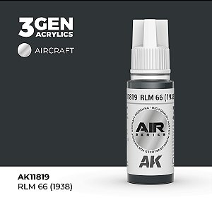 Tinta Acrílica AK Interactive 3GEN AIR RLM 66 (1938) 18ml