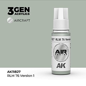 Tinta Acrílica AK Interactive 3GEN AIR RLM 76 Version 1 18ml