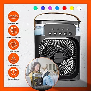 MINI VENTILADR UMIDIFICADOR