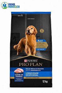 Proplan Adulto Racas Medias 12 Kg