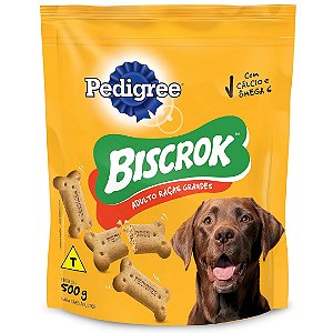 Pedigree Biscrok Adulto Racas Grande 500 G