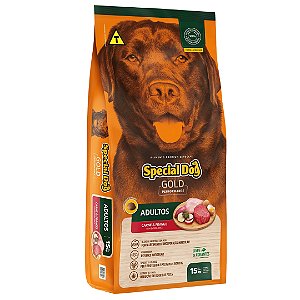 Ração Special Dog Gold Performace Adultos Frango E Carne com Batata Doce 15 Kg
