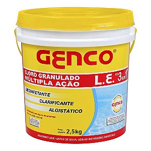 Cloro Granulado Multipla Acao 2.5 Kg