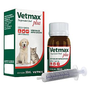 Vetmax Plus Suspensao 30 Ml