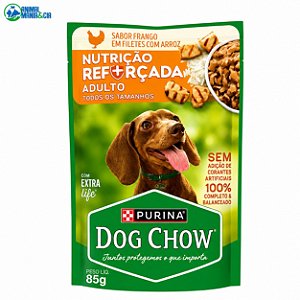 Sache Dog Chow Adulto Frango &amp; Arroz 85g Unidade