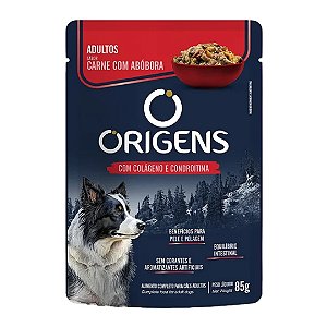 Sache Origens Cao Ad Carne 85 G Unid