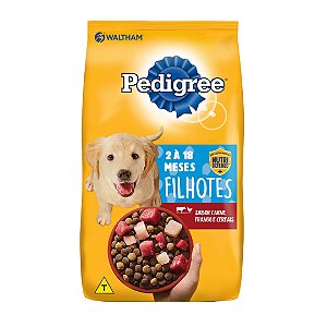 Ração Pedigree Cachorro Filhote Carne, Frango e Cereais 15kg