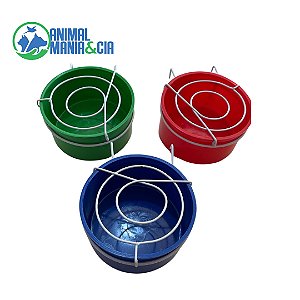 Caneca Plastica C/ Suporte De Arame Grande