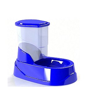 Comedouro Dosador Classic Azul 500 g