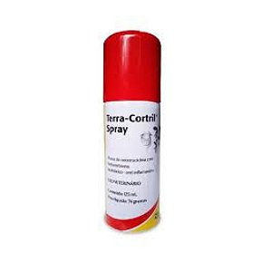 Terra Cortril Spray para Bovinos e Ovinos Zoetis 125 ml