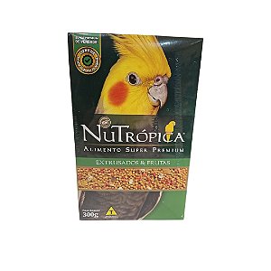 Ração Nutrópica para Calopsitas com Frutas 300 g