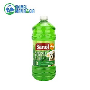Eliminador  De Odores Sanol Herbal 2l