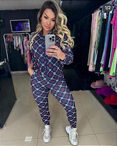 Conjunto De Calça e Jaqueta Letícia