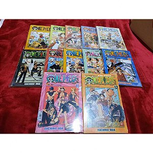 Mangá One Piece - Volumes 1 ao 12