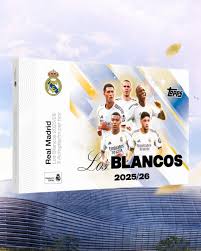 Break 122 - Topps Los Blancos Real Madrid 2025/26 - Hobby Box - Escolha seu jogador