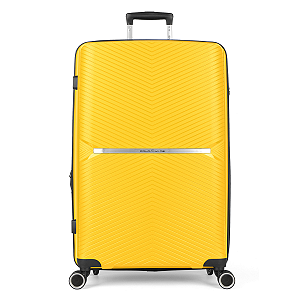 Mala Grande 32kg Polipropileno TSA Milão Amarela