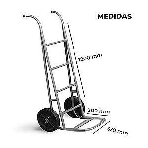 Carrinho armazém para 120 KG Metalpama