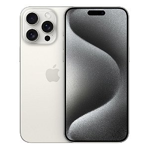 iPhone 15 Pro Max Apple (256GB) Titânio Branco