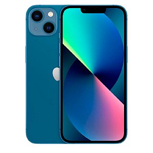 iPhone 13 Apple (256GB) Azul, Tela de 6,1", 5G e Câmera Dupla de 12 MP