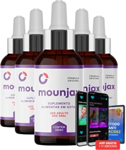 Mounjax Gotas 5 Frascos | Suplemento Alimentar