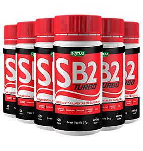 SB2 Turbo 60 Cápsulas | Kit de 5 Pote